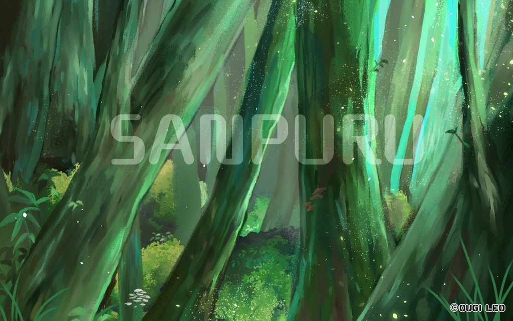 背景 森 おにく Booth