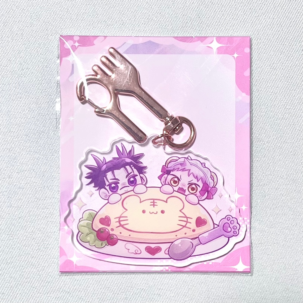 脹虎アクリルキーホルダー