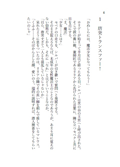 【シルセベ小説本】魔法少女養♡計画【女体化】