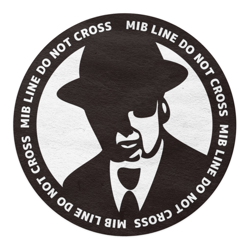 メンインブラック専用立ち入り禁止(マスキング)テープ『MIB LINE DO NOT CROSS』:A