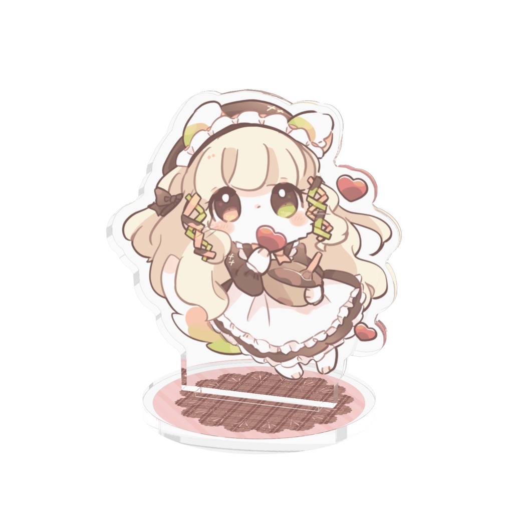 【pixivFACTORY発送】アクリルフィギュア(パリコレちゃん_バレンタイン)