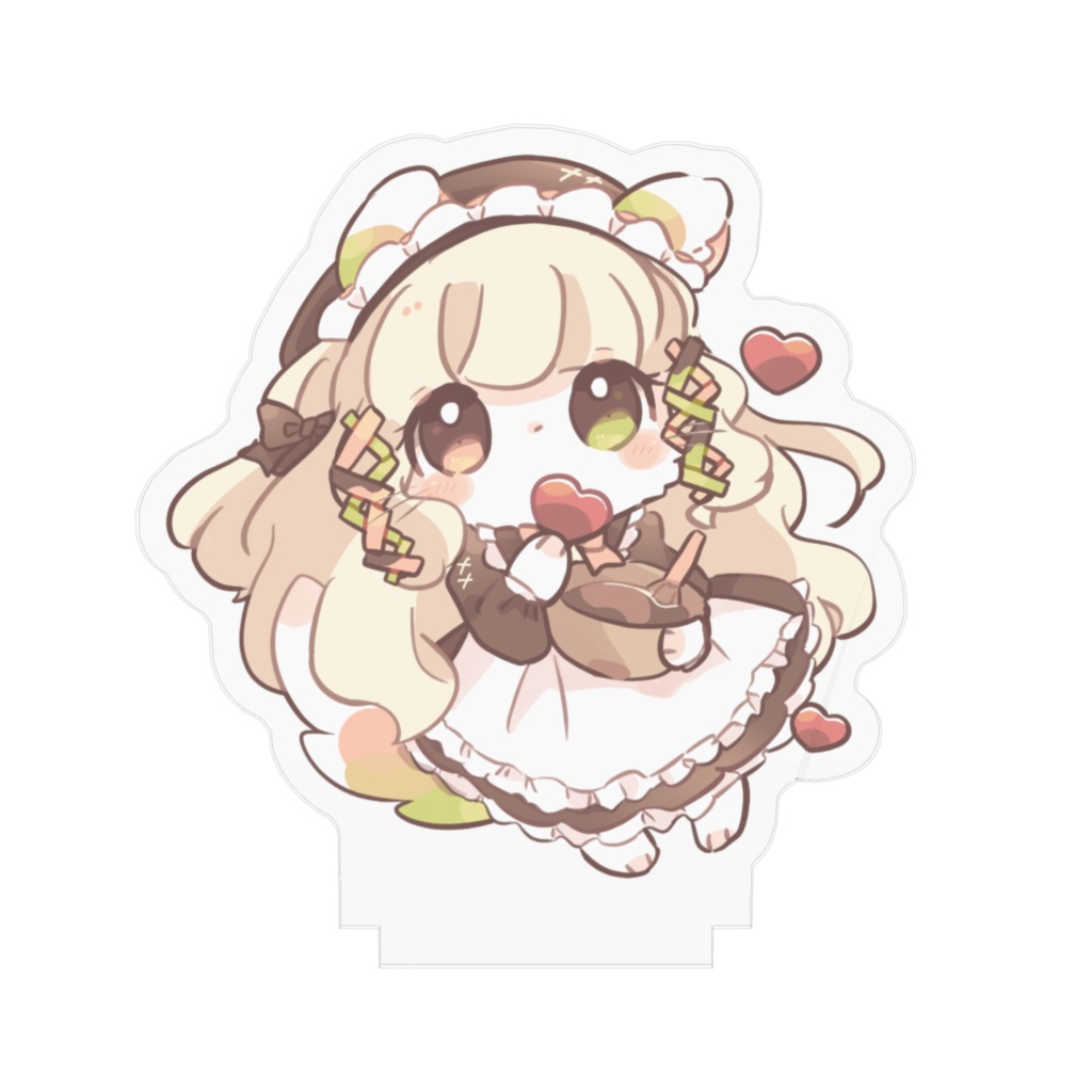 【pixivFACTORY発送】アクリルフィギュア(パリコレちゃん_バレンタイン)