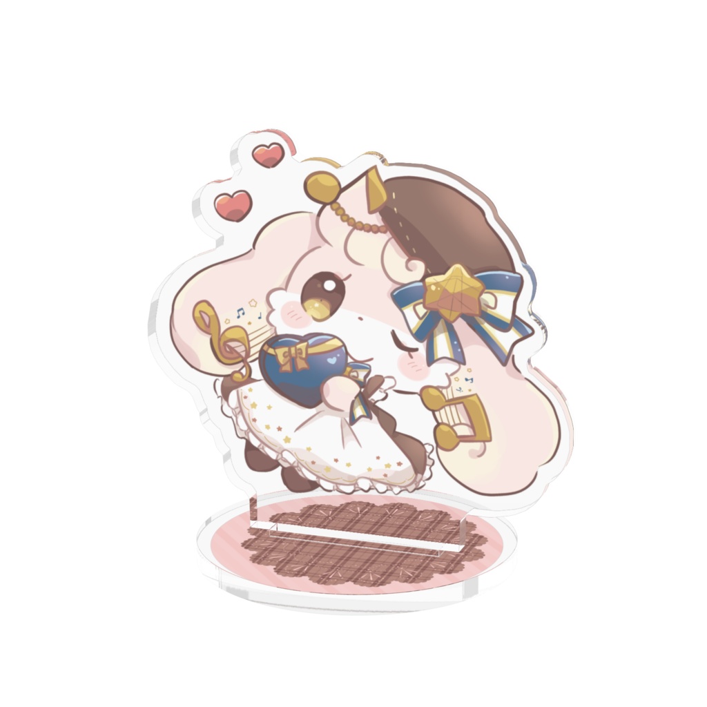 【pixivFACTORY発送】アクリルフィギュア(しきしゃちゃん_バレンタイン)