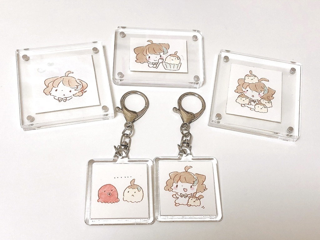 アクリルミニフレーム原画 / 原画キーホルダー