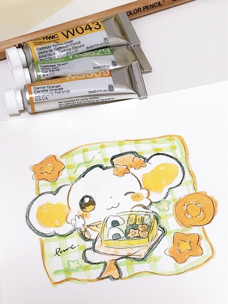 ［アナログ原画］シュティとおべんとう