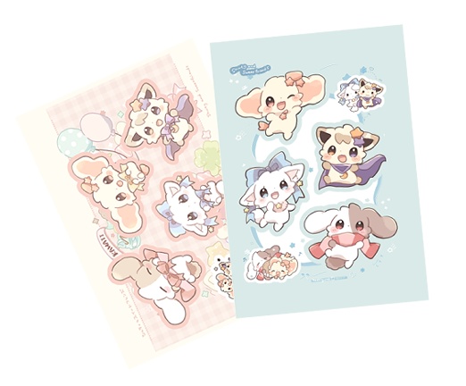 ハーフカットシール