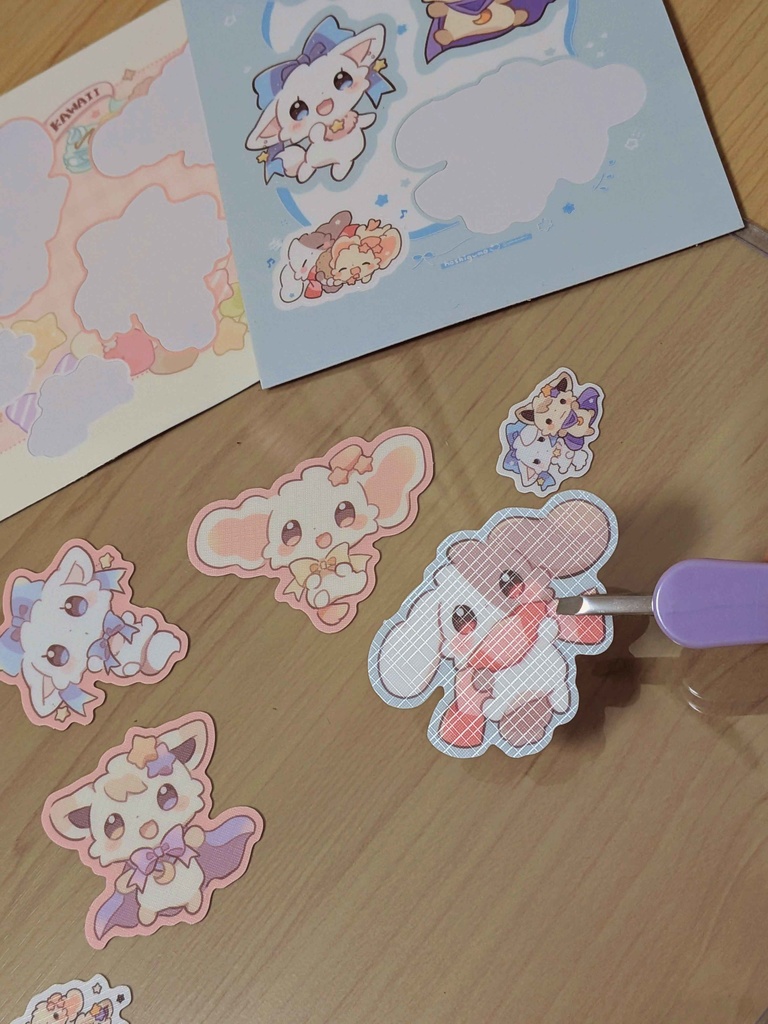 ハーフカットシール