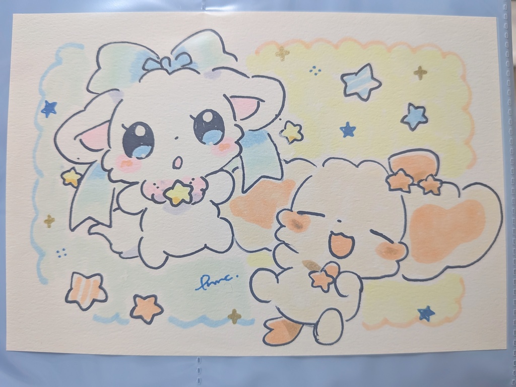 フレームレス原画①〜③
