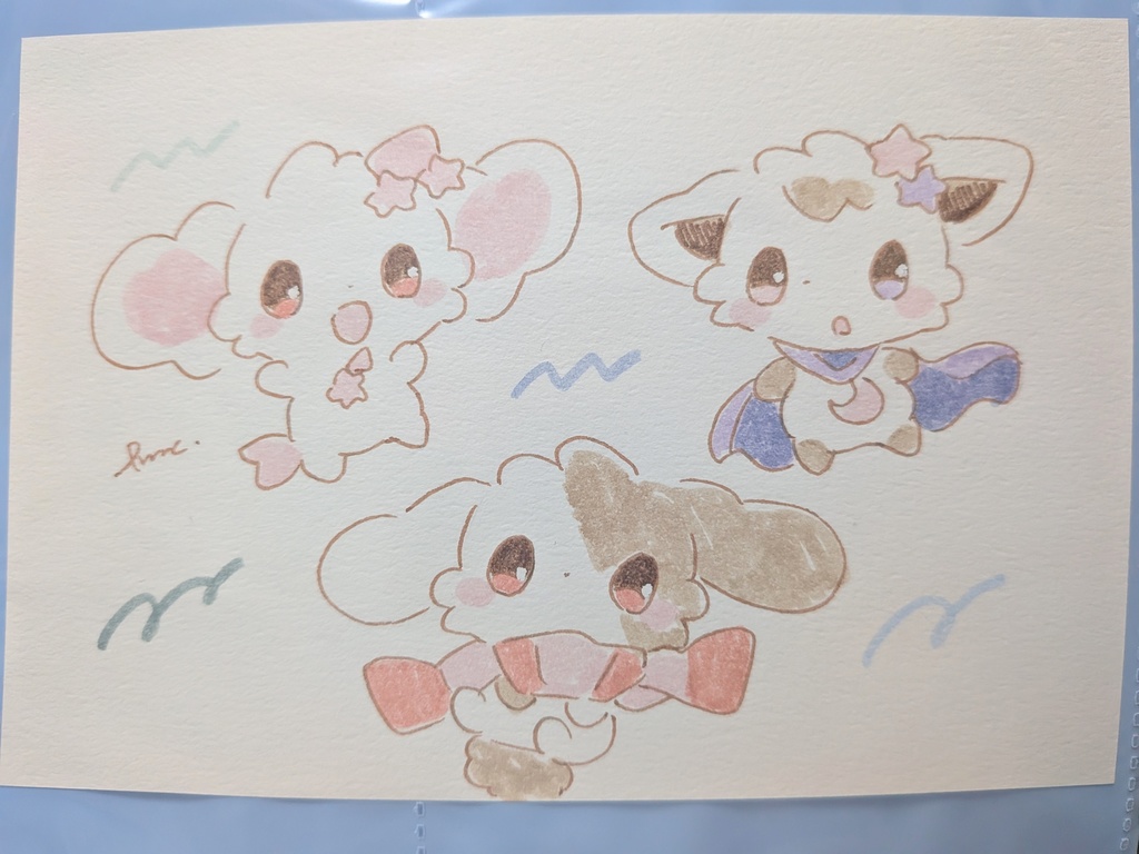 フレームレス原画①〜③