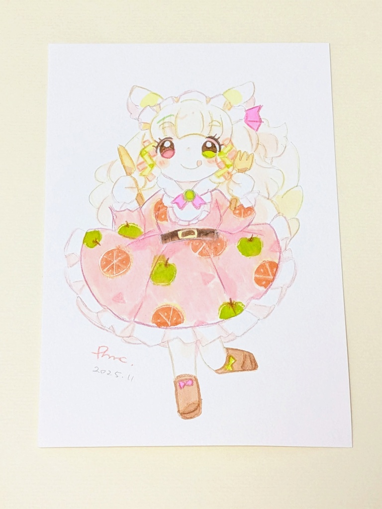 フレームレス原画┆パリコレちゃん