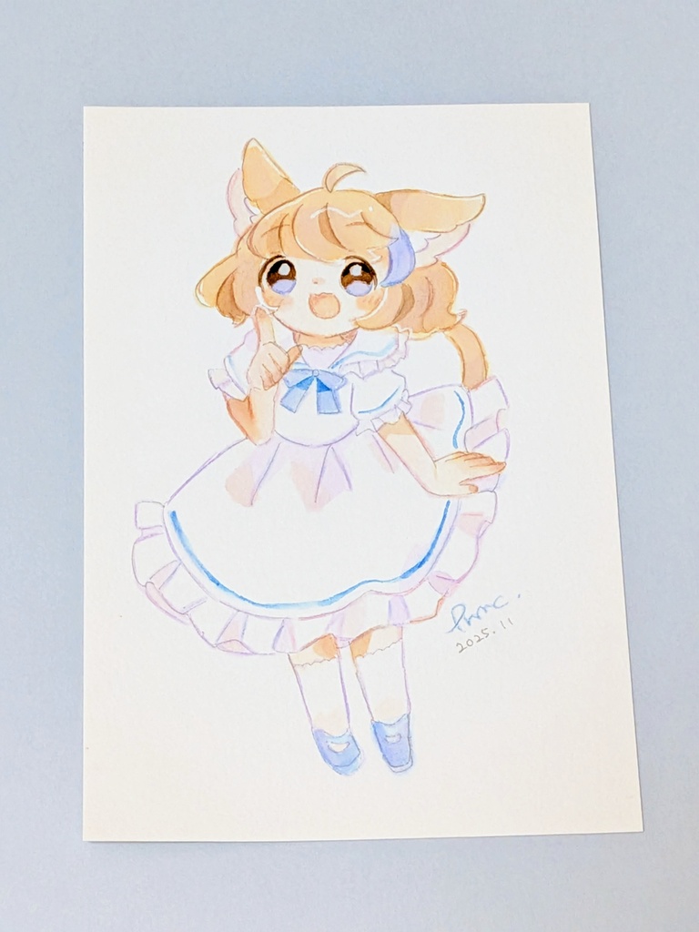 フレームレス原画┆さんぽへちゃん