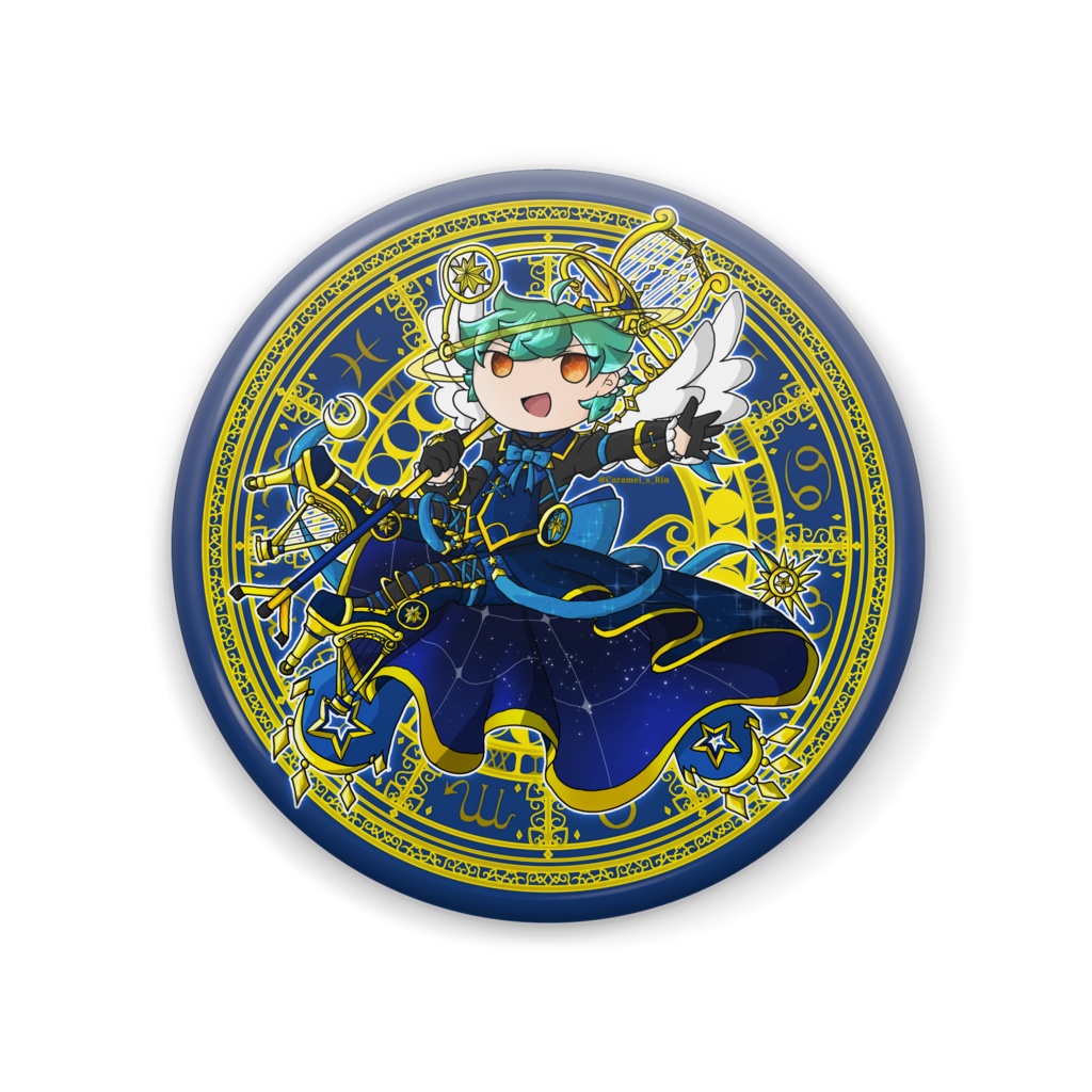【天刻の彗屑星】デフォルメ缶バッジ