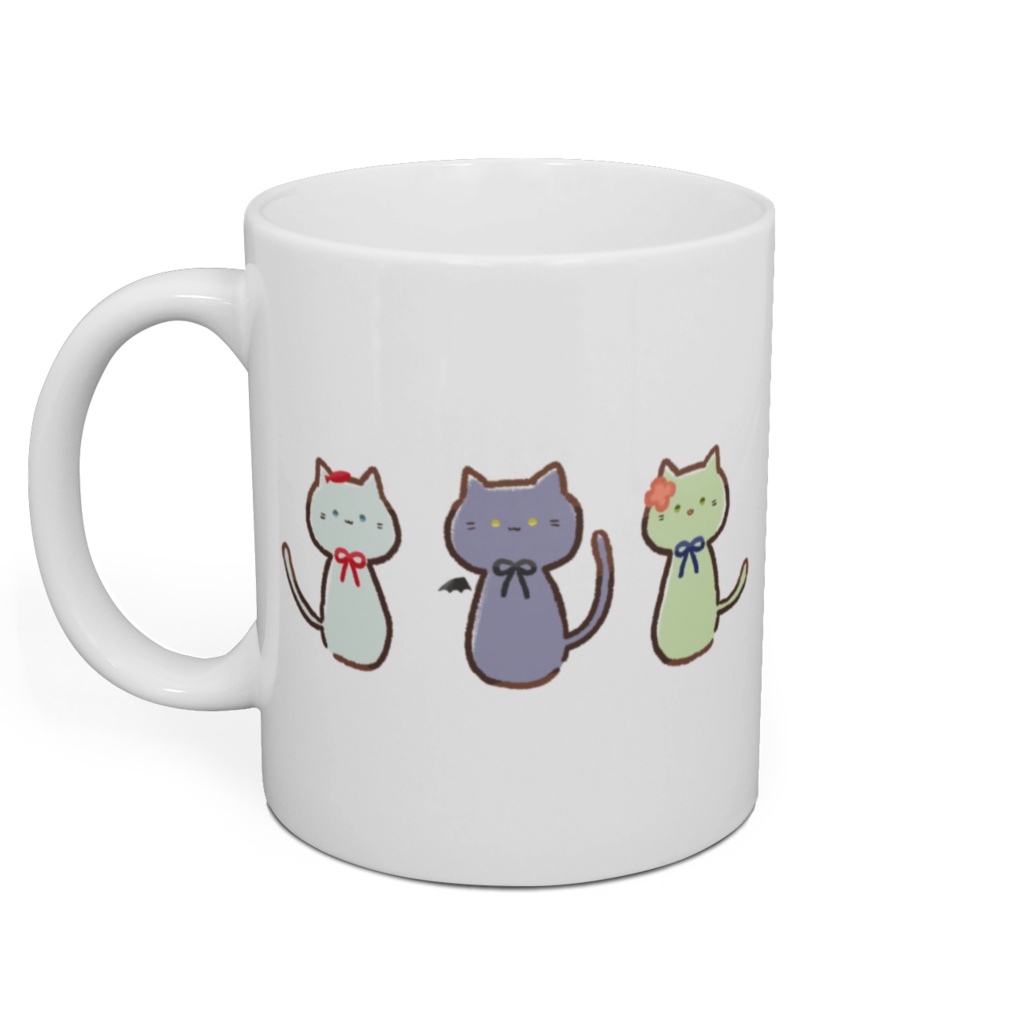 しきはうすねこマグカップ