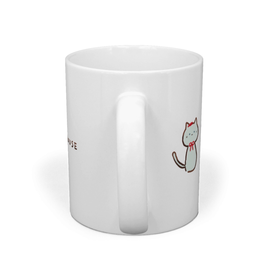しきはうすねこマグカップ