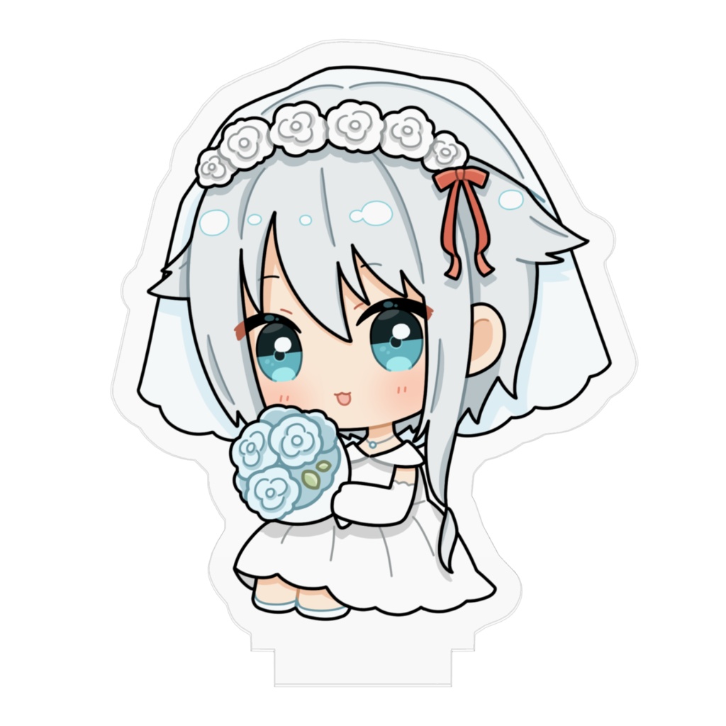 雪見なこ ジューンブライド アクリルフィギュア