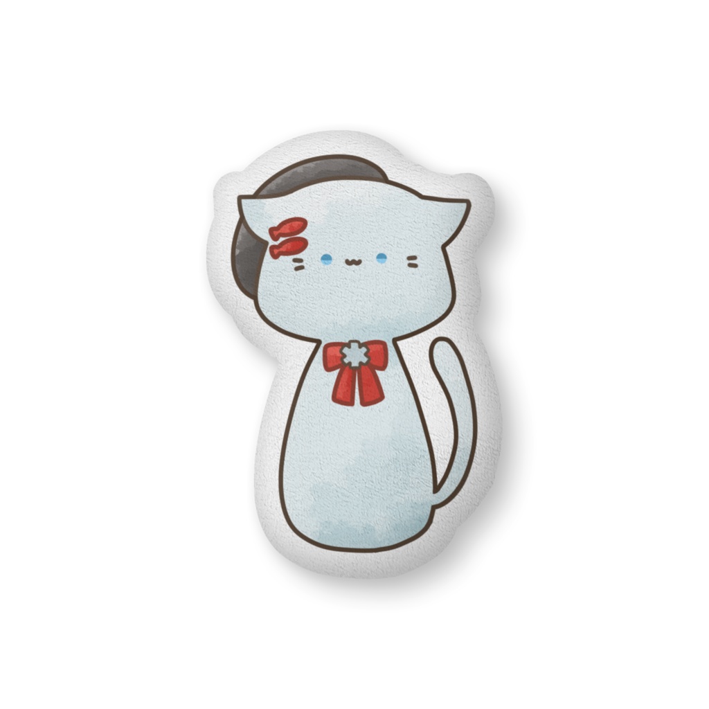 雪見なこねこふかふかクッション