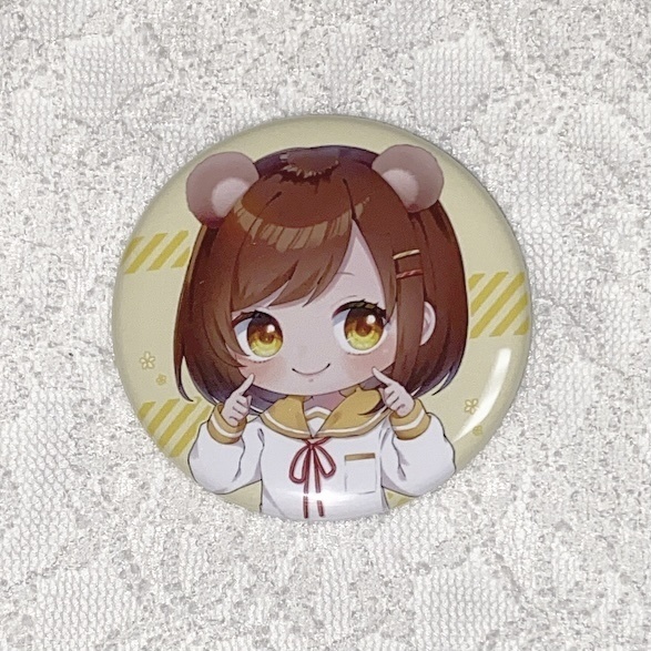 なのの缶バッチ