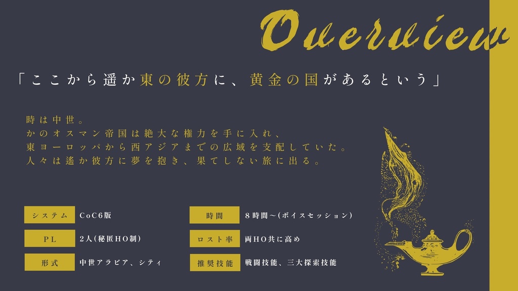 CoC6版┊東亡記 - Escape to the EAST -【SPLL:E109480】