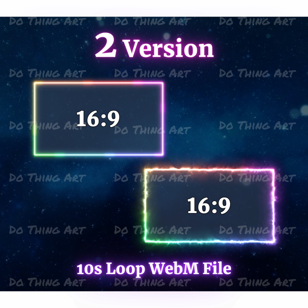 Vtuber Assets | Twitch Overlay Webcam Design | Stream Overlay Package | Stream Assets |Twitch Assets | PngTuber Assets | Streamer Assets