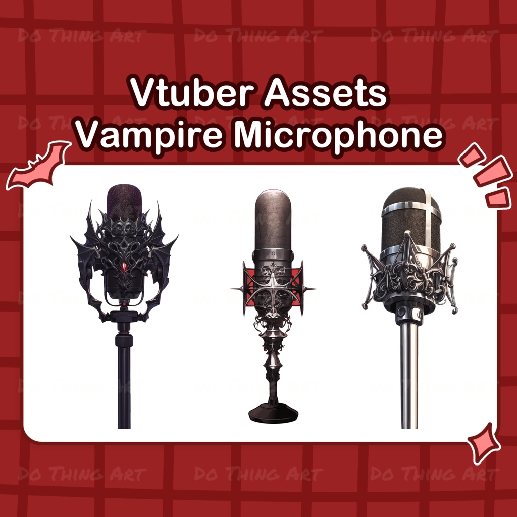 Aesthetic Dark Red Room bundle |  Cozy Night View | Gothic vampire | red rose | romantic | assets | VTuber | horror | Halloweens | red