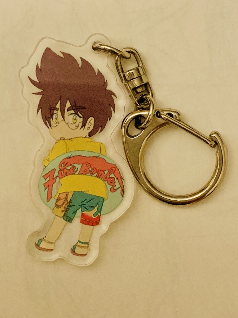 ちびバサ水着アクリルキーホルダー