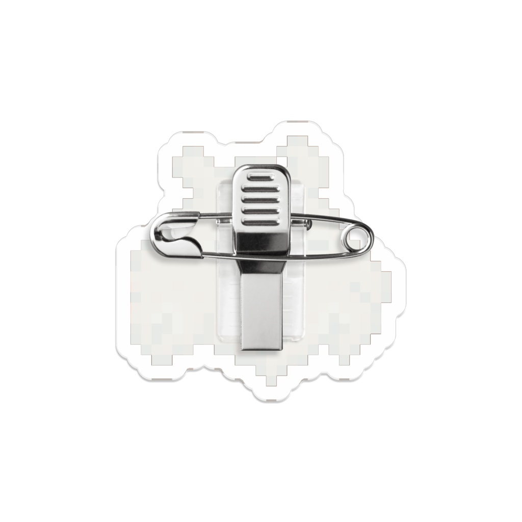 ドットメンダコ アクリルバッジ