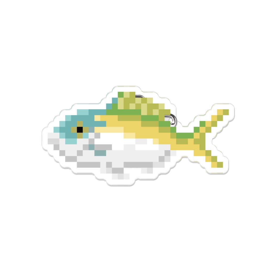ドットウメイロ アクリルバッジ