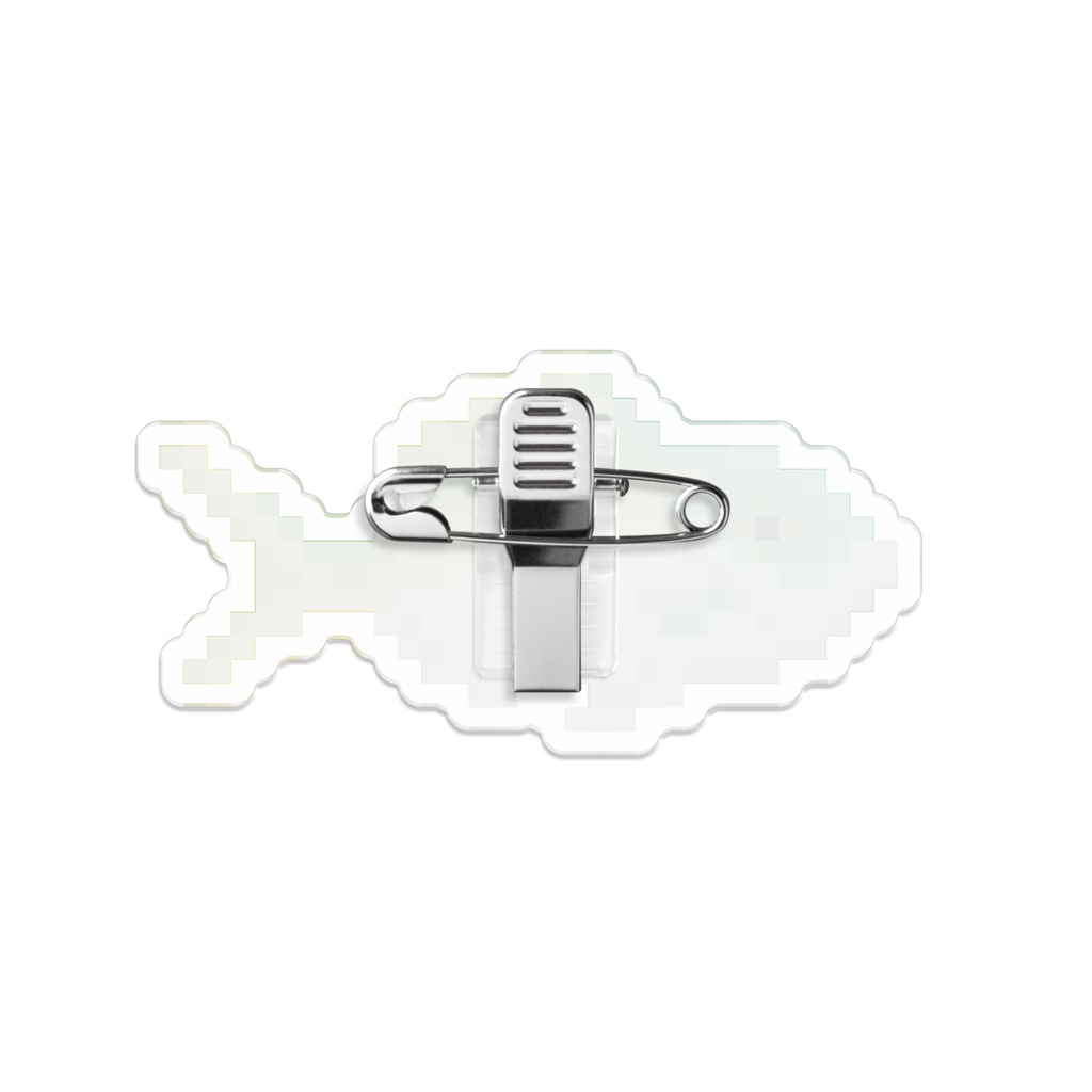 ドットウメイロ アクリルバッジ