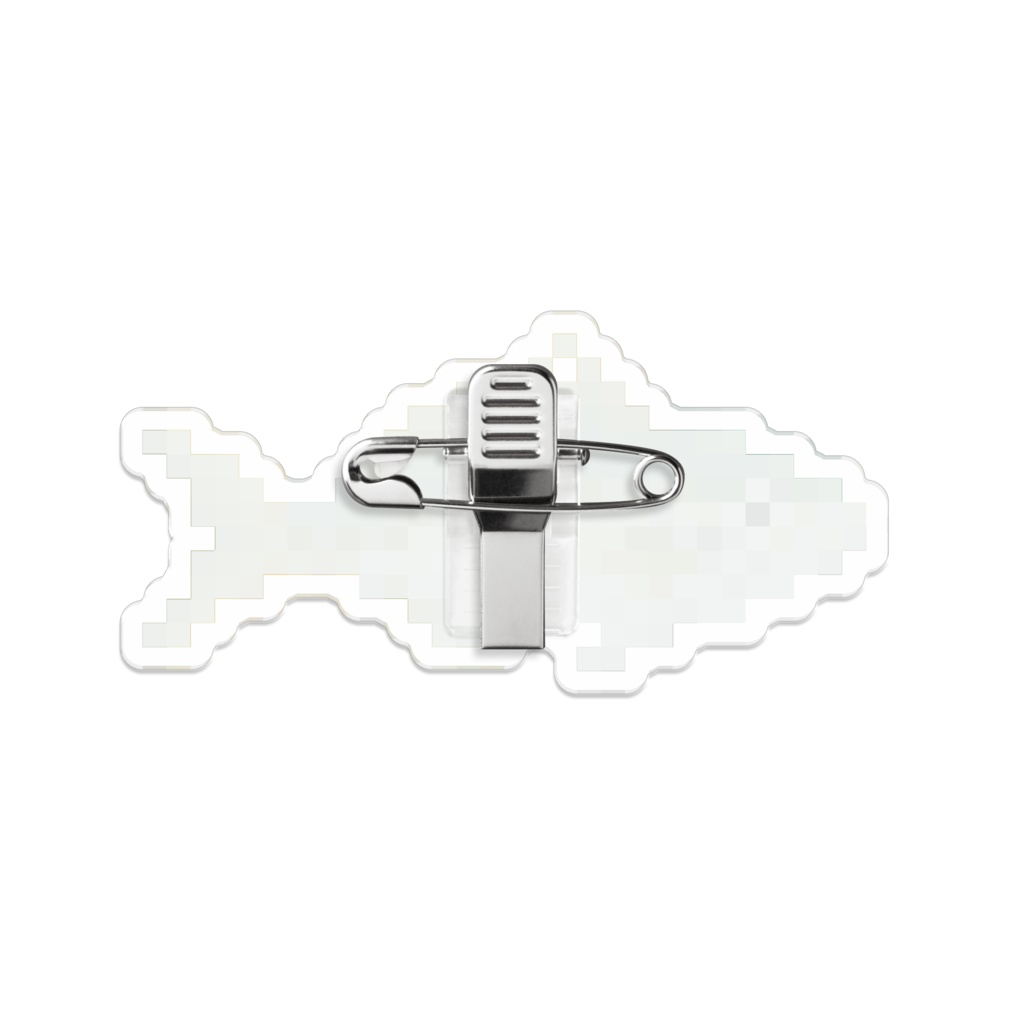 ドットアジ アクリルバッジ