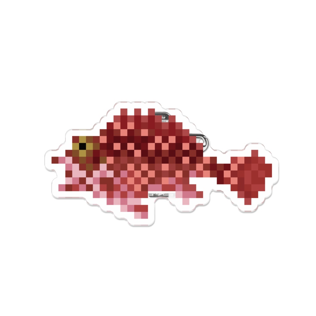 ドットカサゴ アクリルバッジ