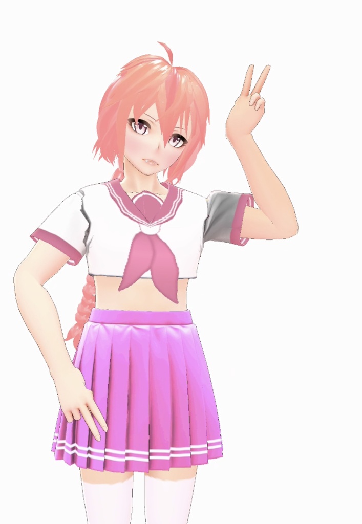 Astolfo Outfit Set MALE VRoid (Clothing set)  - FOR BETA VERSION