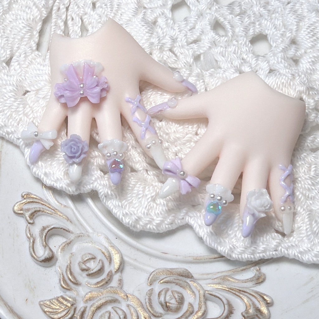 MDD  セミホワイト　ネイルハンド