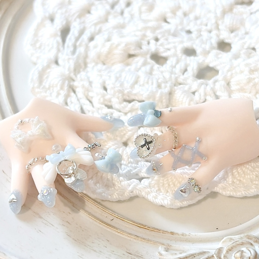 MDD  セミホワイト　ネイルハンド