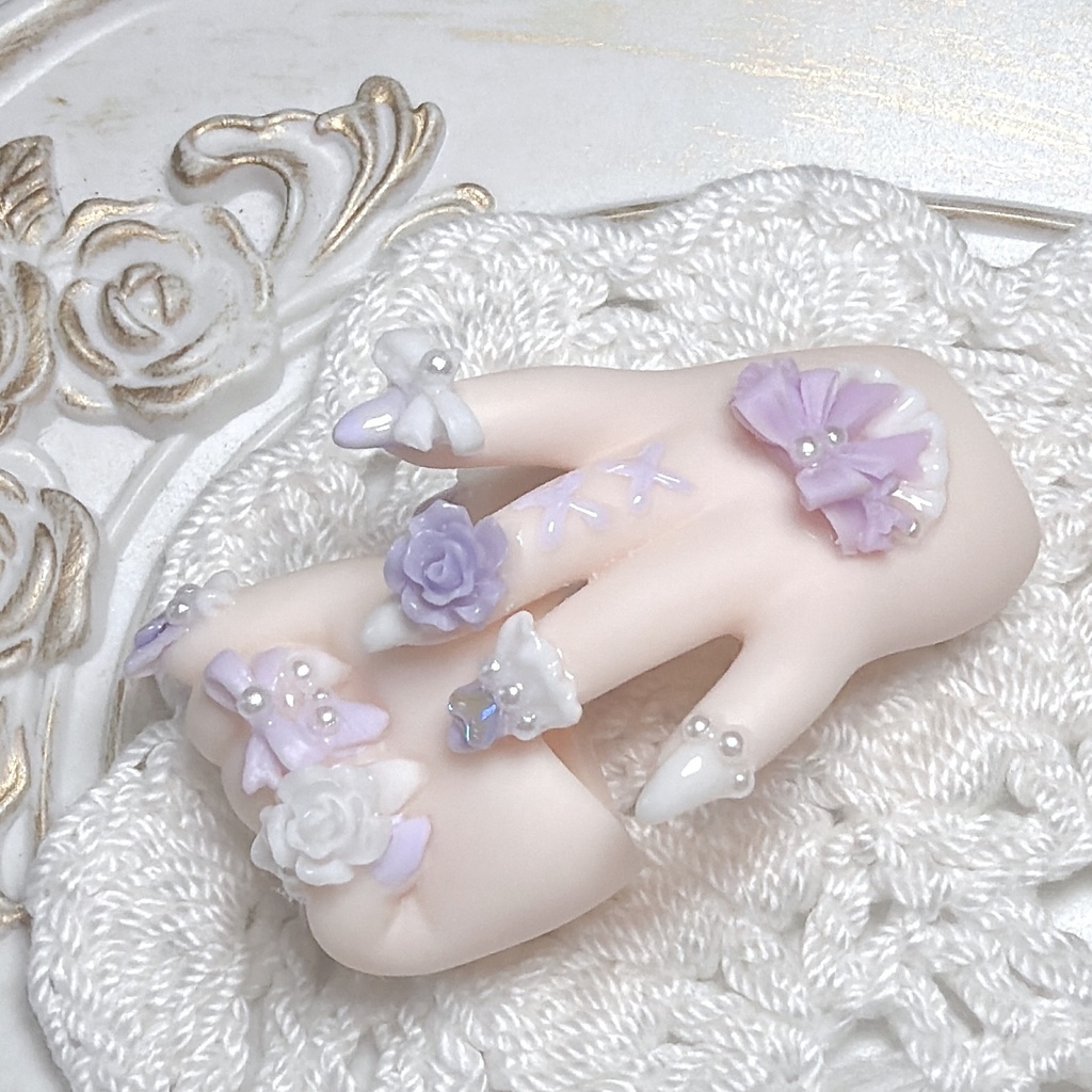 MDD  セミホワイト　ネイルハンド