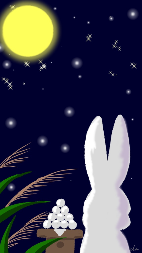 十五夜 ダウンロード壁紙