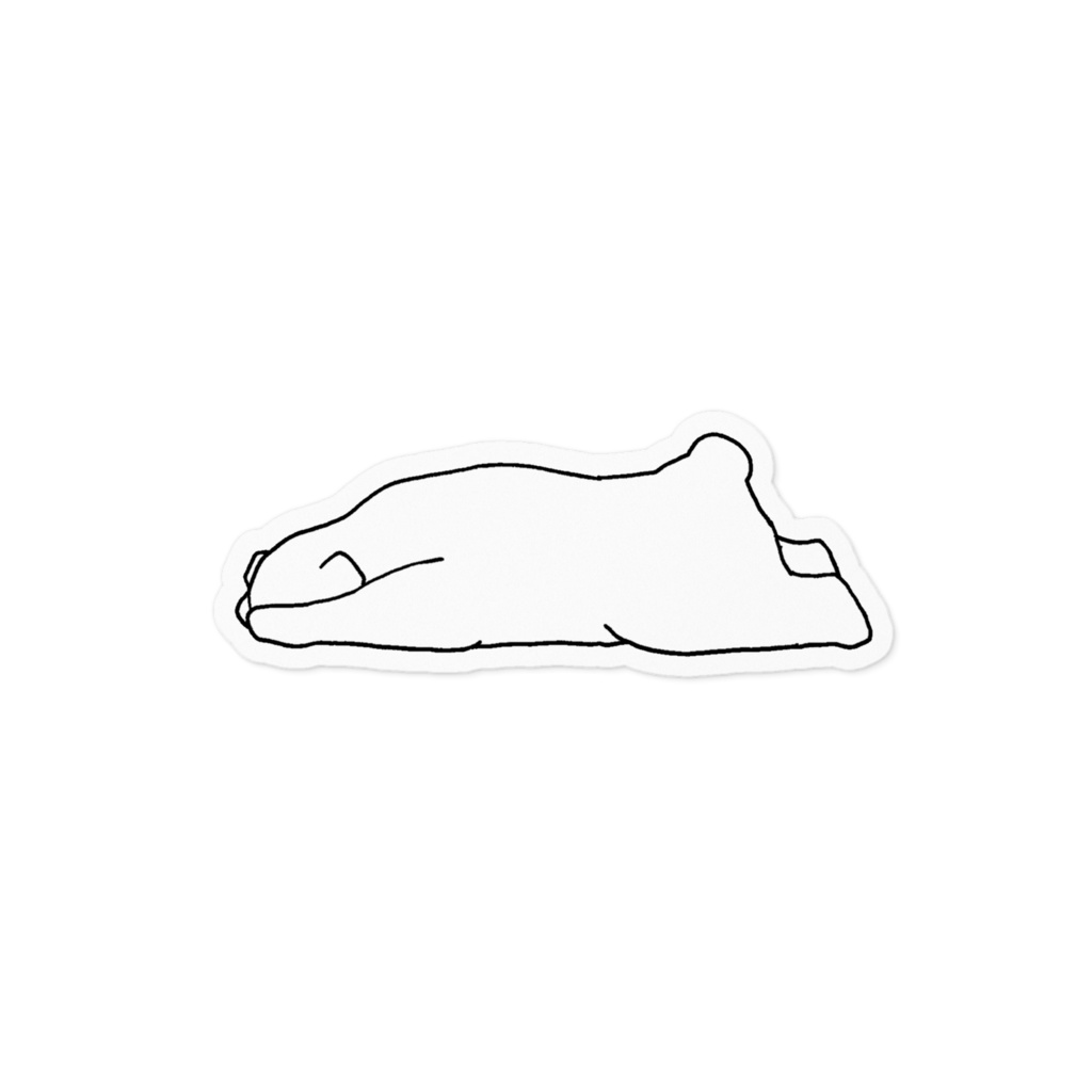 脱力しろくま
