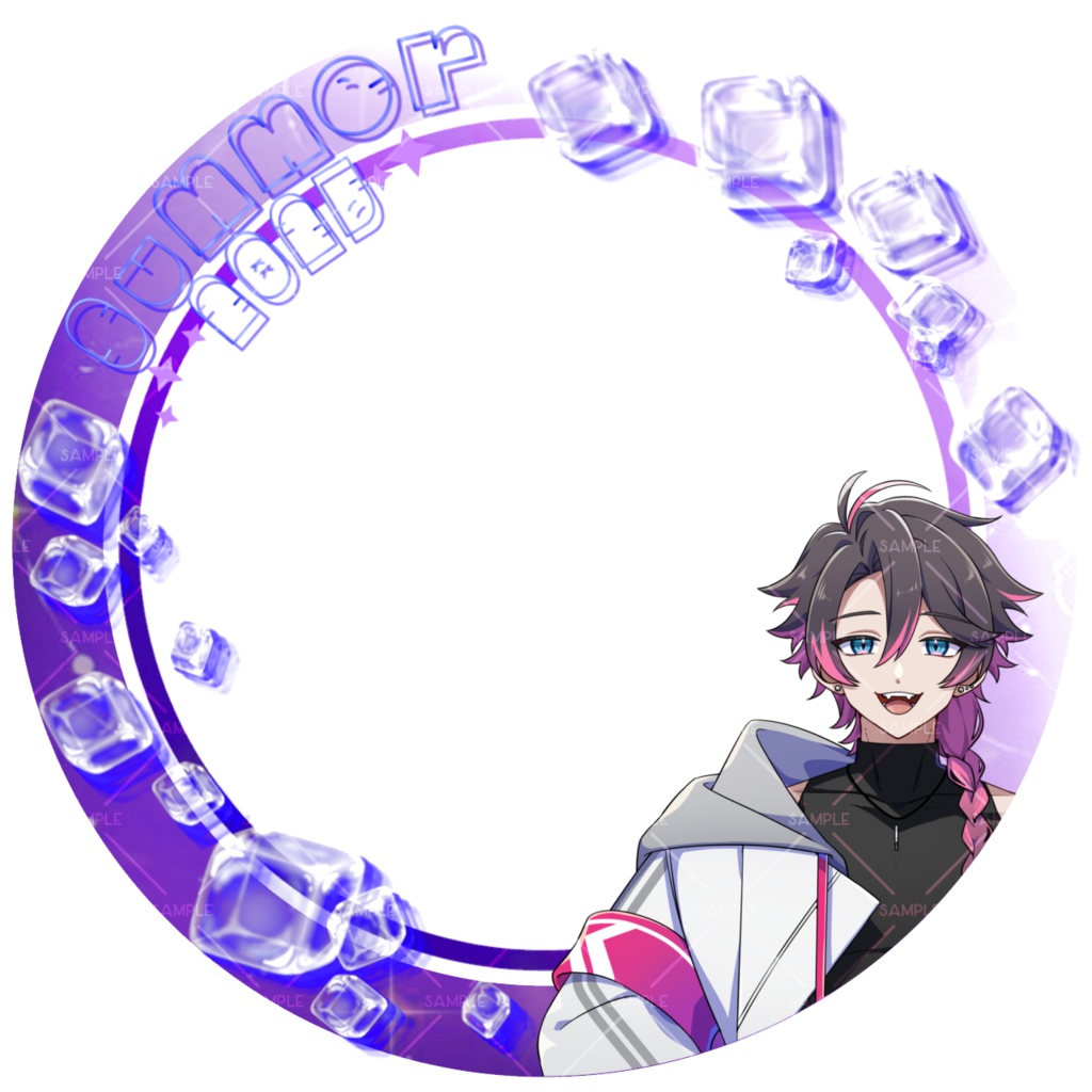 Summer2025・氷アイコンリング素材