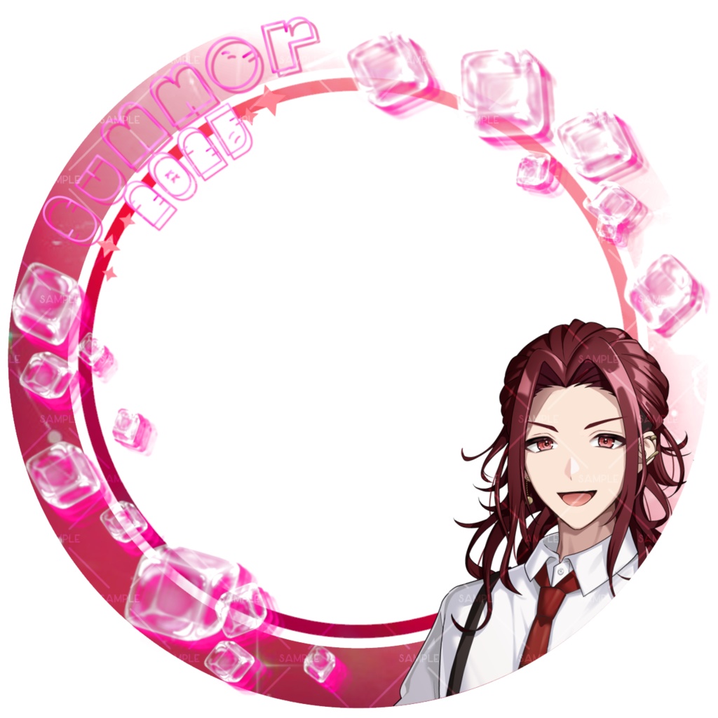 Summer2025・氷アイコンリング素材