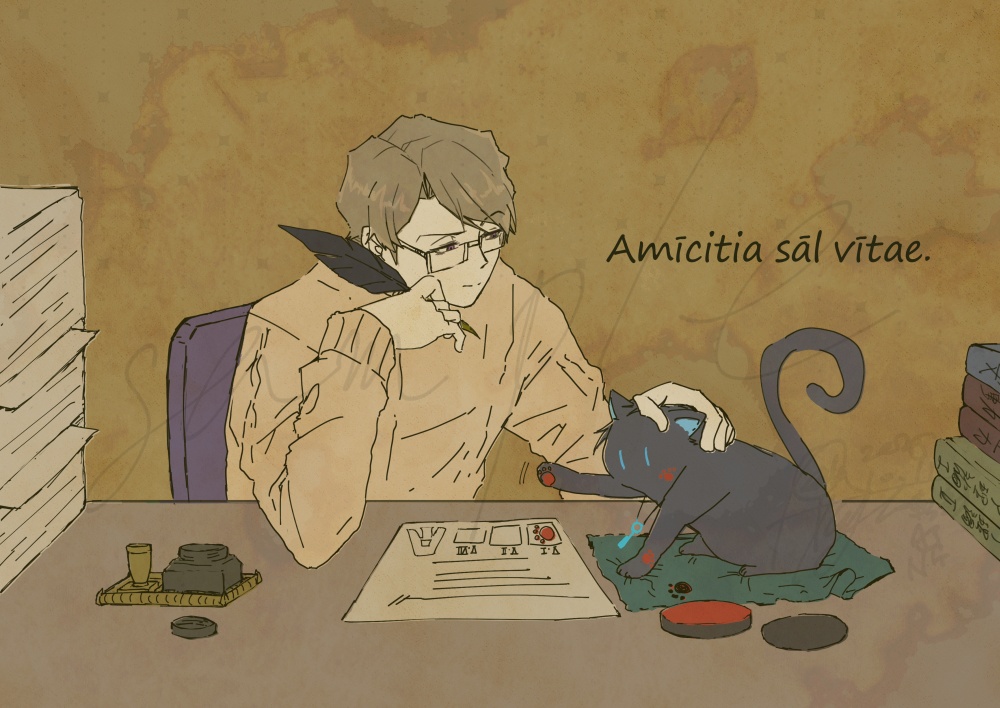 猫の主席と閣下のセット