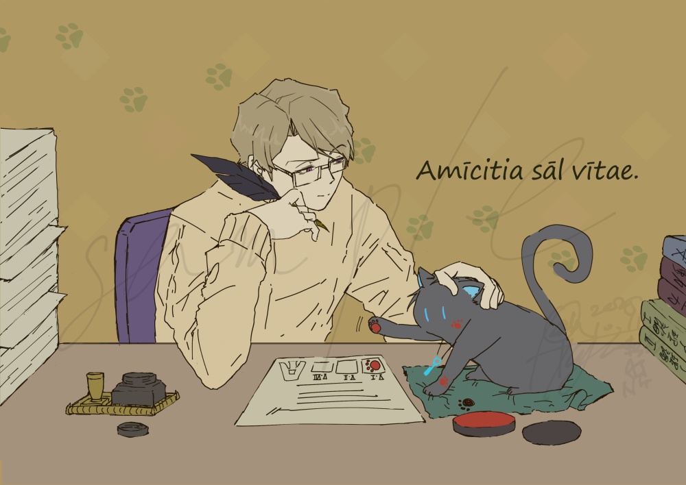 猫の主席と閣下のセット