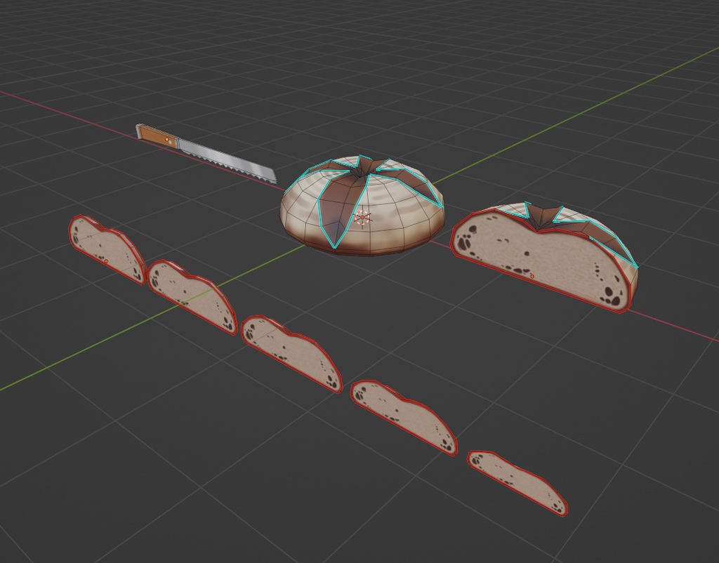 ハード系パン【Bauernbrot】とパン切りナイフ German bread and bread knife