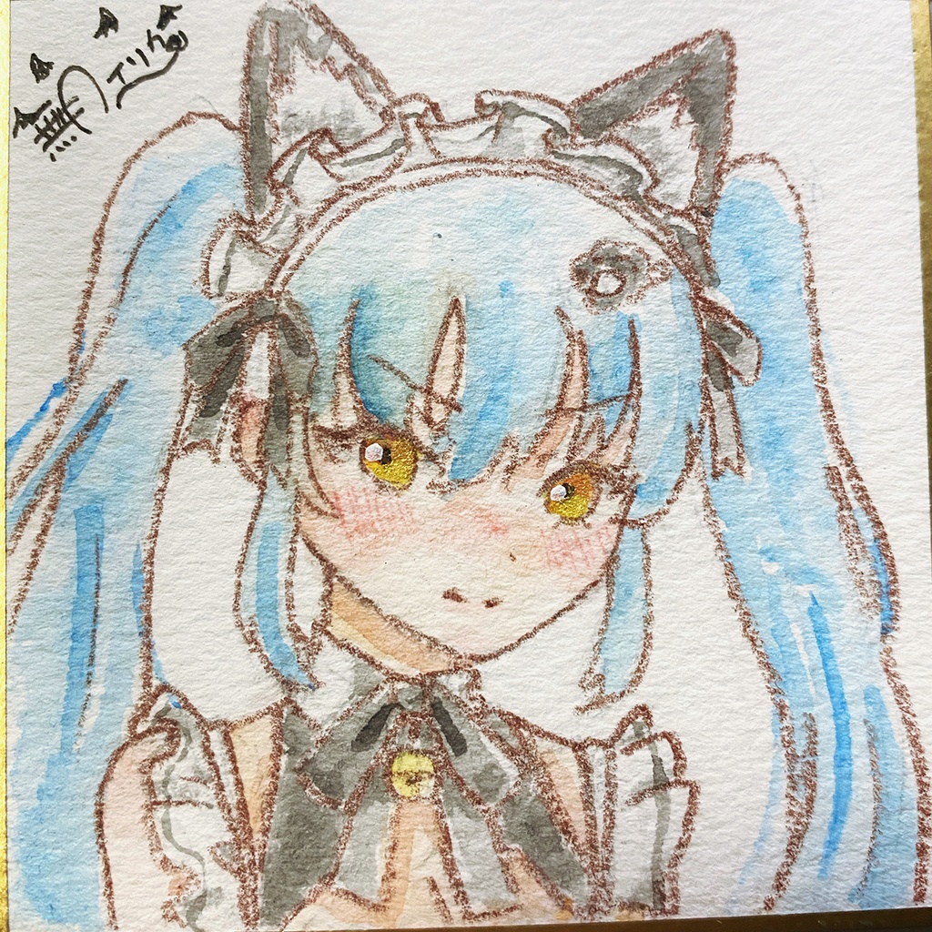 【全4種】「勝利の女神：NIKKE プリバティ、エレグ、シュエン、D豆色紙