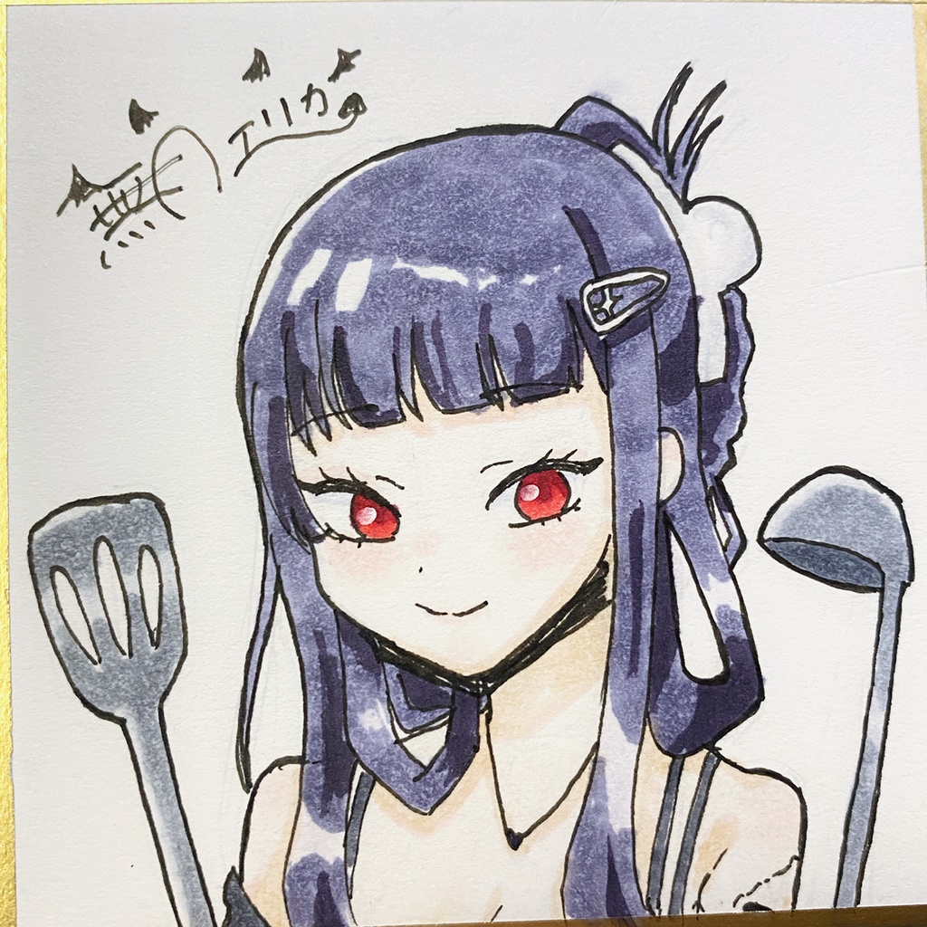 【全4種】「勝利の女神:NIKKE プリバティ、エレグ、シュエン、D豆色紙