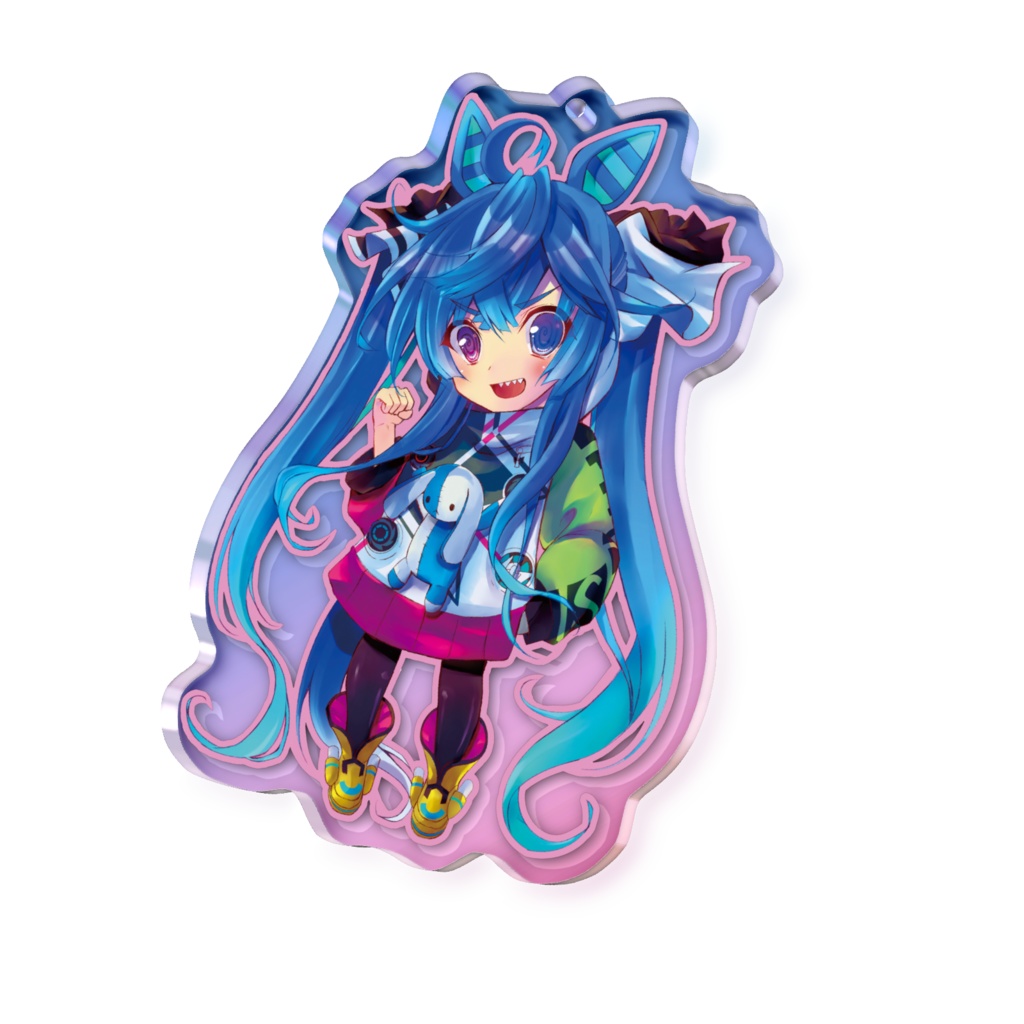 ウマ娘 ツインターボ オーロラ アクリルキーホルダー