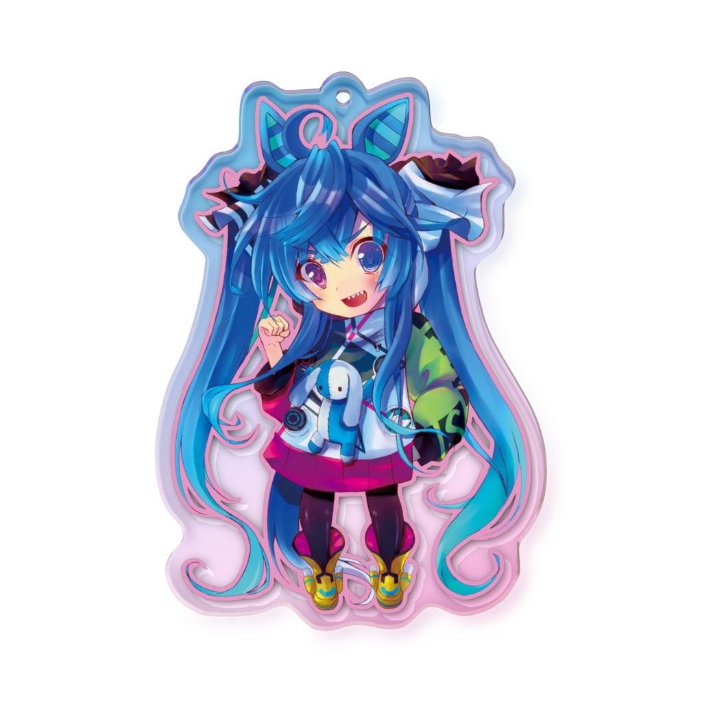 ウマ娘　ツインターボ　オーロラ　アクリルキーホルダー