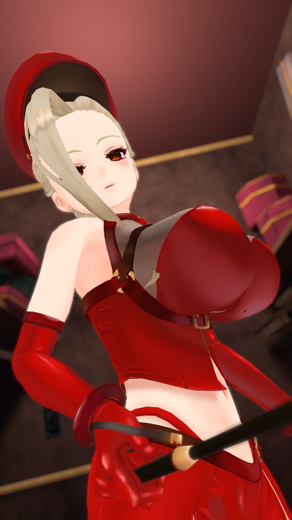 【オリジナル3Dモデル】-Ladyna- レディナ【VRChat】