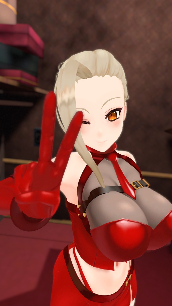 【オリジナル3Dモデル】-Ladyna- レディナ【VRChat】