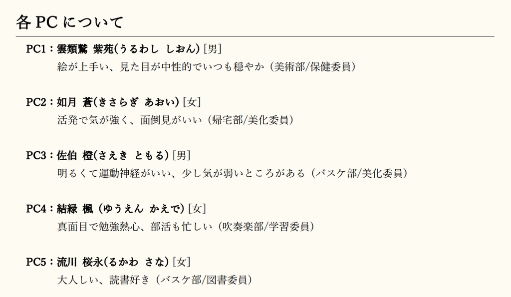 マーダーミステリー「僕のおこがましい願い」