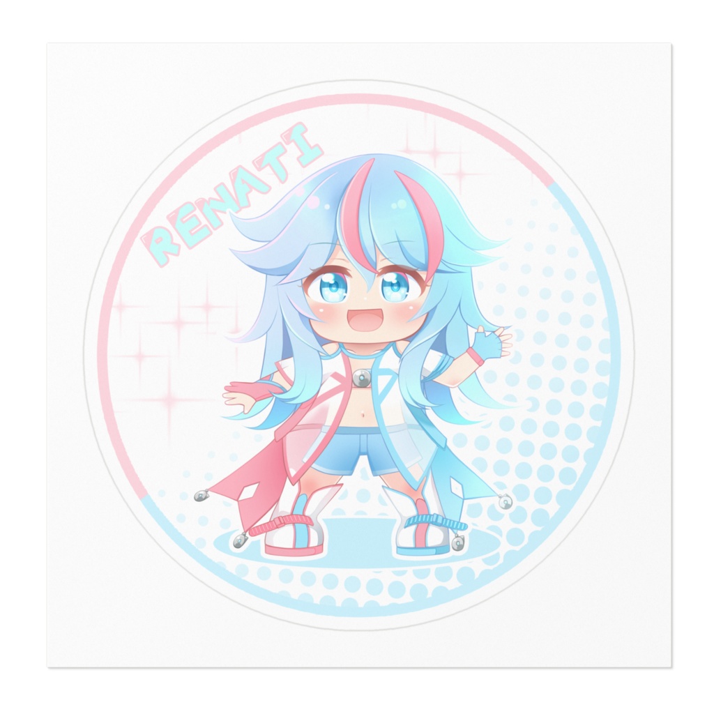 ちびれなちステッカー