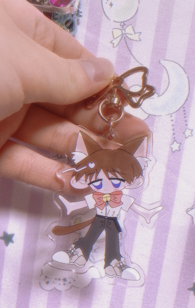 ♡にゃんにゃんさあどちるどれん アクキー♡